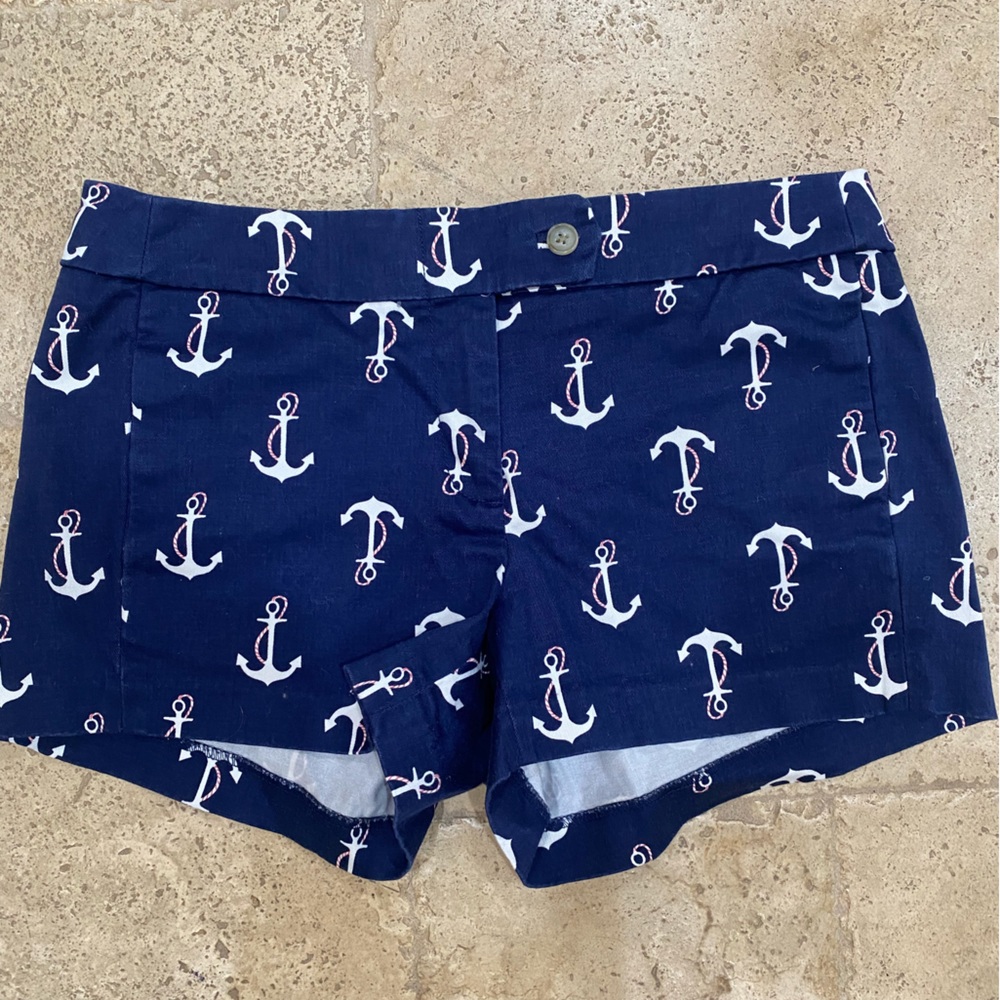 J. Crew Navy Anchor Shorts